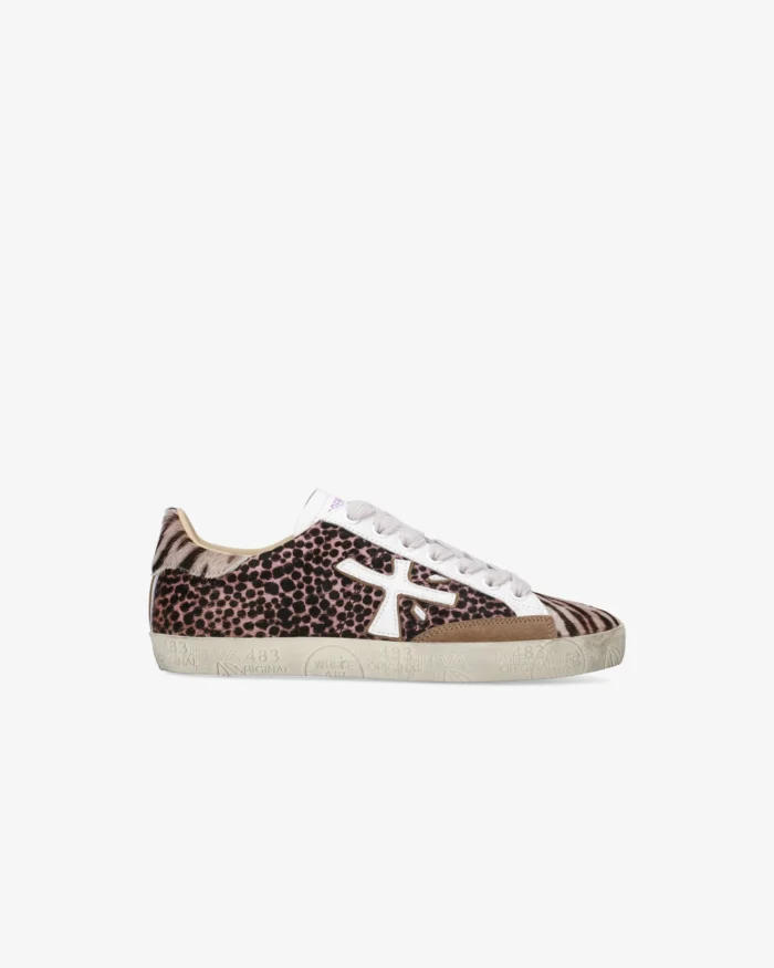 Sneakers Premiata Donna in Cavallino Maculato e Zebrato art. Stevend 6935, foto 1 di 6