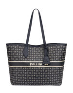 Shopping Pollini In Pelle Blu con Pochette Interna TE8427PP06Q4975A
