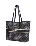 Shopping Pollini In Pelle Blu con Pochette Interna TE8427PP06Q4975A - immagine 2