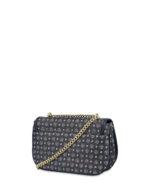 Borsa Pollini Heritage Tracolla in Catena Con Pattina In Pelle Blu TE8543PP0N4975A - immagine 4