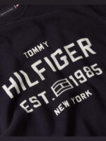 Maglione Girocollo Uomo in Cotone Blu Tommy Hilfiger art. MW0MW39533 DW5 - immagine 2