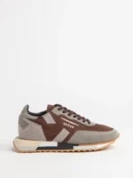 Sneakers Ghoud Donna Star_M Low In Glitter Bronzo e Camoscio Marrone art. SMLW SG51