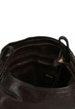 Borsa Campomaggi a spalla Luana Moro in Pelle di vacchetta tinto in capo con Borchie art. C041810ND X0007 C1501 - immagine 3