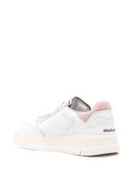 Sneakers Ghoud Donna Tweener Low In Pelle Bianca e Dettagli rosa art. TWLW LW06 - immagine 3