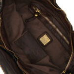 Borsa Campomaggi Shopping Grande Liliana Moro in Pelle di vacchetta tinta in capo con Borchie art. C03347OND X0045 C1501 - immagine 3