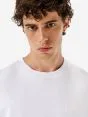T-shirt Uomo Cycle Bianca art. Over Printed T-shirt White CC351MC01, foto 3 di 3