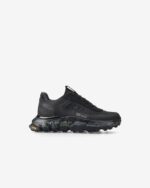 Sneakers Premiata Donna in Camoscio e Tessuto Tecnico Nero art. Devind 447