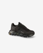 Sneakers Premiata Donna in Camoscio e Tessuto Tecnico Nero art. Devind 447 - immagine 2