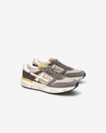 Sneakers Premiata Uomo in Camoscio Grigio art. Mick 7713 - immagine 4