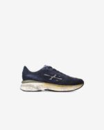 Sneakers Premiata Uomo in Camoscio Blu art. Moerun 7776