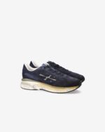 Sneakers Premiata Uomo in Camoscio Blu art. Moerun 7776 - immagine 4