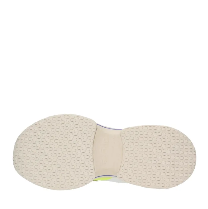 Sneakers Ghoud Donna Tyre Low In Pelle Bianca e Dettagli Verdi  art. TYLW SP01, foto 4 di 4