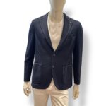 Giacca La Torre in Misto Lana Blu Elasticizzata Art. JD74 JG061/101