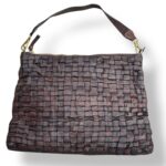 Borsa Campomaggi Monospalla Carla L Moro in Pelle di vacchetta tinto in capo art. C040610ND X2273 C1501 - immagine 2