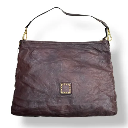 Borsa Campomaggi Monospalla Carla L Moro in Pelle di vacchetta tinto in capo art. C040610ND X2273 C1501