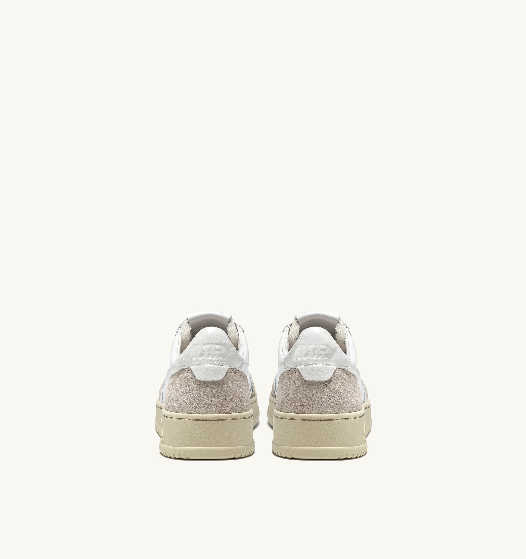 Sneakers Autry Donna in Pelle e Camoscio con Spoiler Bianco art. AULW LS33 - immagine 3