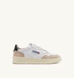 Sneakers Autry Donna in Pelle e Camoscio con Spoiler Nero art. AULW LS21