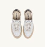 Sneakers Autry Donna in Pelle e Camoscio con Spoiler Nero art. AULW LS21 - immagine 5