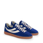 Sneakers Superga Uomo in Camoscio Blu Elettrico art. 1960 Capri Sport Blue - immagine 2