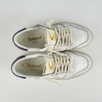 Sneakers Valsport in Pelle Bianca e Camoscio Cuoio Art Davis Heritage Dust - immagine 3