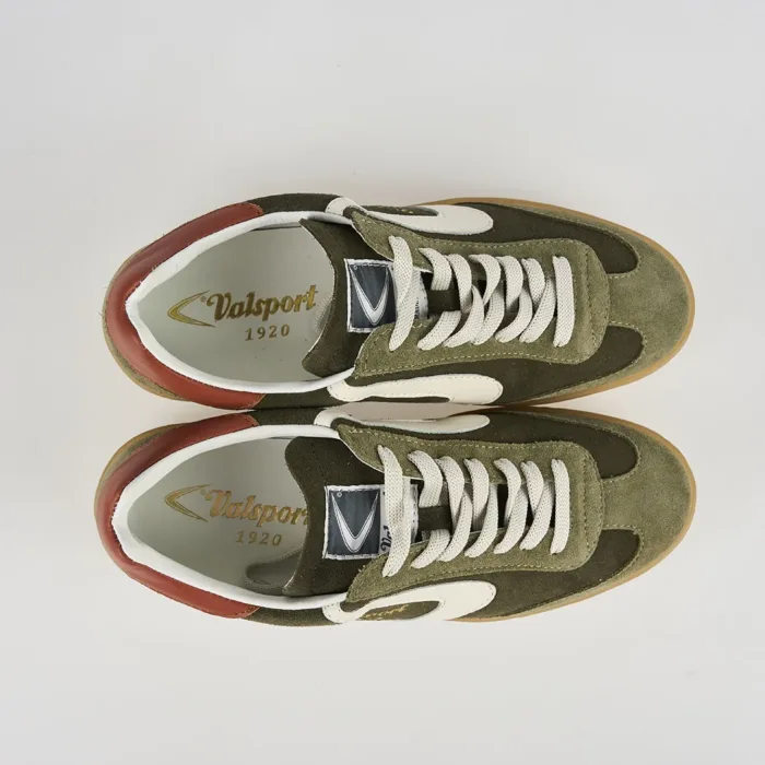 Sneakers Valsport in Camoscio Tortora Art Olimpia Suede Truffle, foto 3 di 3