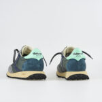 Sneakers Valsport in Camoscio Grigio e Nylon Verde Art Start Nylon Vintage Ionio - immagine 2