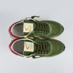 Sneakers Valsport in Camoscio e Nylon Verde Art Start Nylon Vintage Jelly - immagine 3
