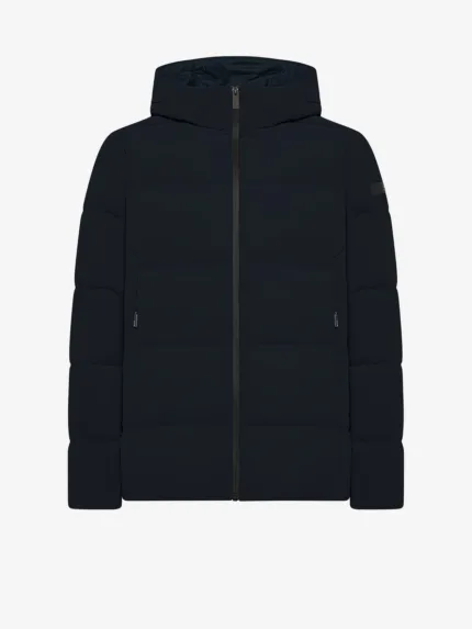 Giubbino Bomber Blu Uomo RRD SuperDuck! Tubic 14 Hood Zip Soft Jacket Art. W25027 Col 60