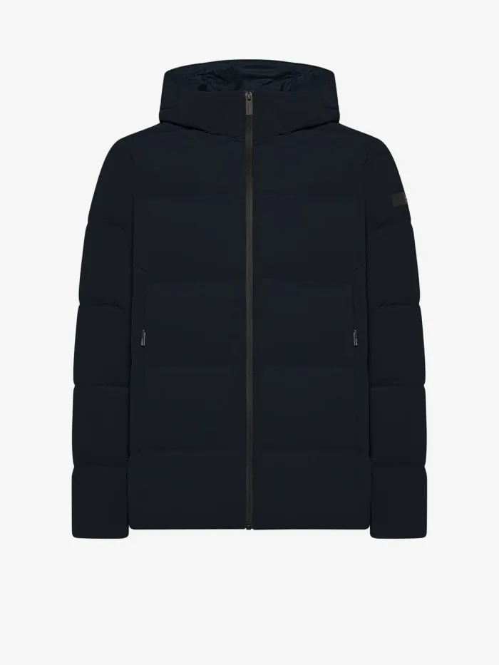 Giubbino Bomber Blu Uomo RRD SuperDuck! Tubic 14 Hood Zip Soft Jacket Art. W25027 Col 60, foto 1 di 1