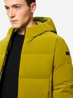 Giubbino Bomber Verde Uomo RRD SuperDuck! Tubic 14 Hood Zip Soft Jacket Art. W25027 Col 90 - immagine 5