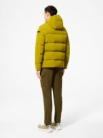 Giubbino Bomber Verde Uomo RRD SuperDuck! Tubic 14 Hood Zip Soft Jacket Art. W25027 Col 90 - immagine 4
