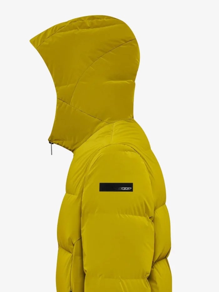 Giubbino Bomber Verde Uomo RRD SuperDuck! Tubic 14 Hood Zip Soft Jacket Art. W25027 Col 90, foto 3 di 5