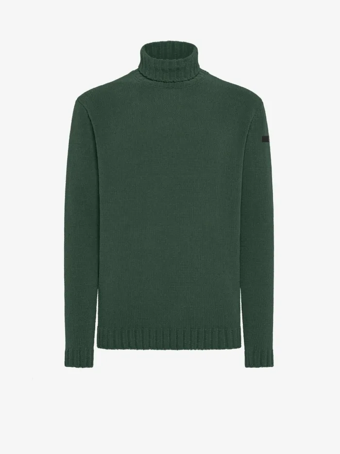 Maglione Dolcevita Uomo RRD Cinematt Turtleneck Knit Verde Art. W25161 Col 21, foto 1 di 1