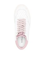Sneakers Ghoud Donna Tweener Low In Pelle Bianca e Dettagli rosa art. TWLW LW06 - immagine 2