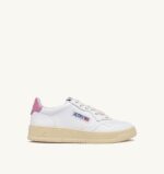 Sneakers Autry Donna in Pelle con Spoiler Rosa art. AULW LL88