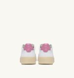 Sneakers Autry Donna in Pelle con Spoiler Rosa art. AULW LL88 - immagine 3