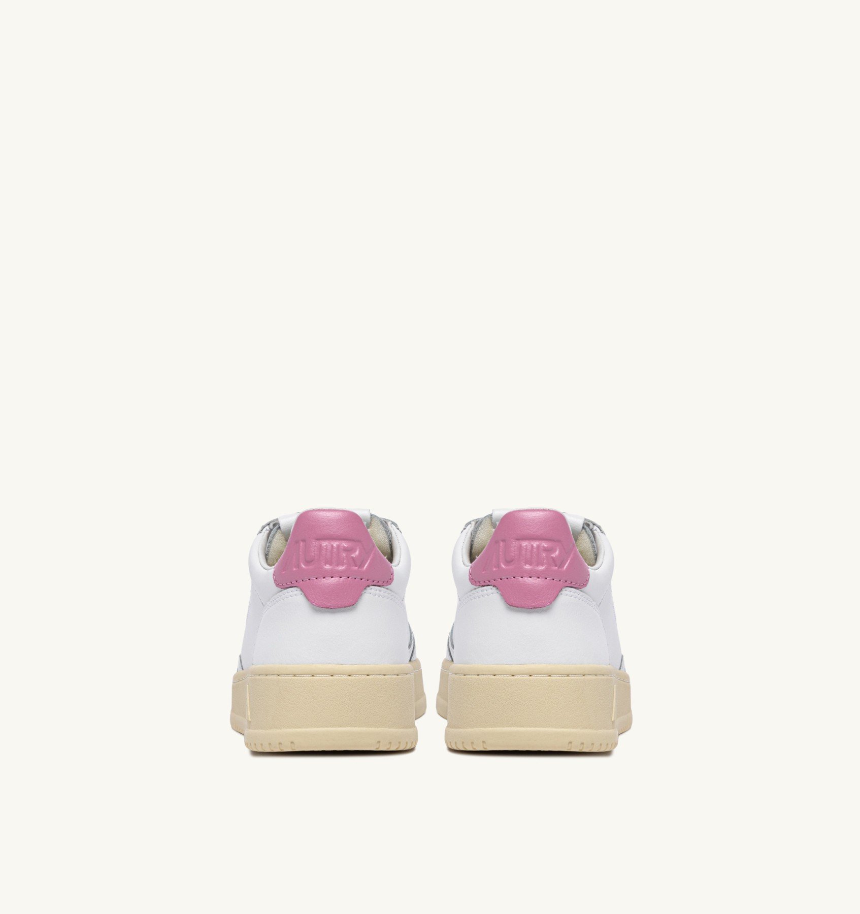 Sneakers Autry Donna in Pelle con Spoiler Rosa art. AULW LL88 - immagine 3
