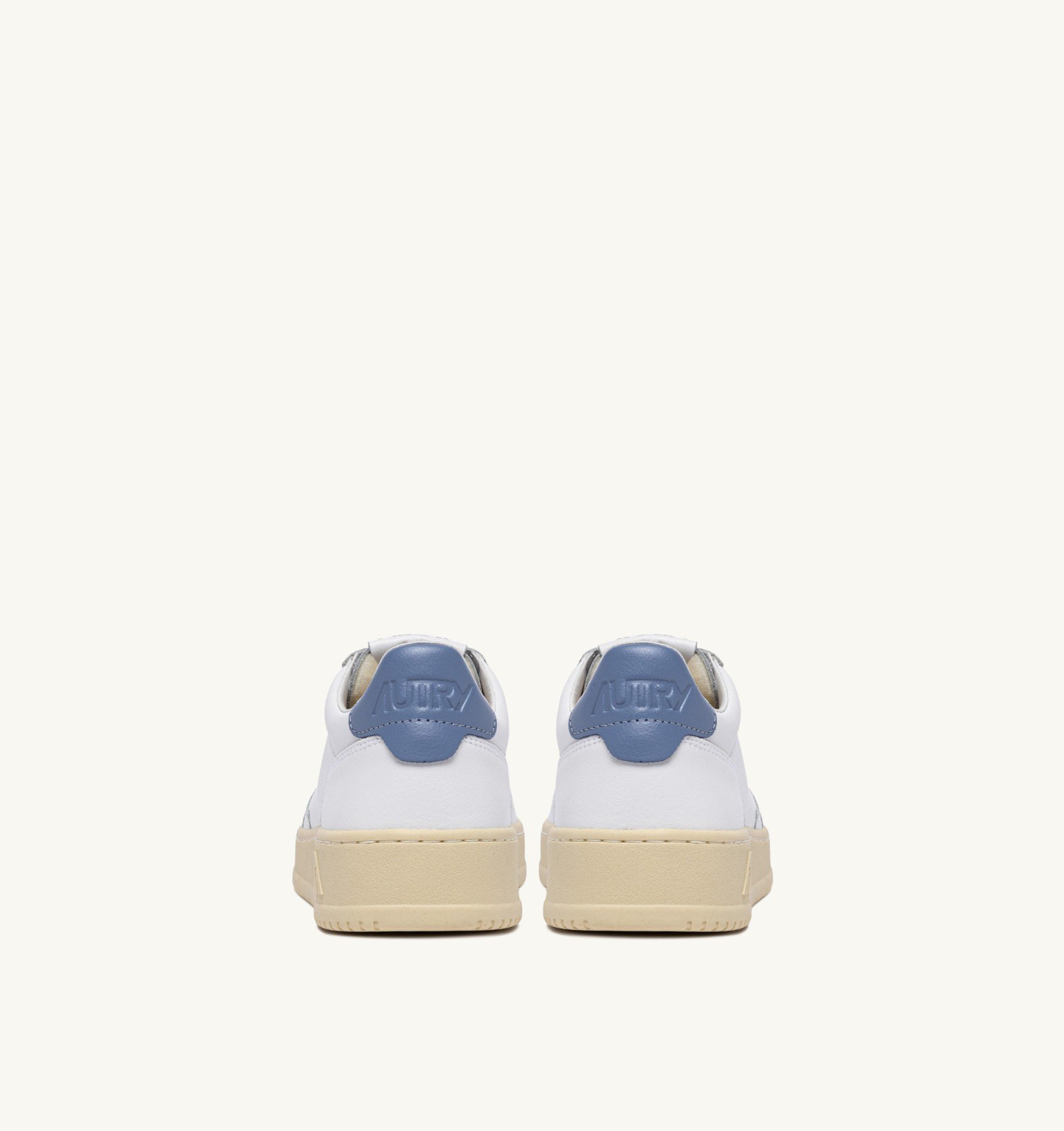 Sneakers Autry Donna in Pelle con Spoiler Azzurro art. AULW LL89 - immagine 3