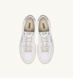 Sneakers Autry Donna in Pelle con Spoiler Azzurro art. AULW LL89 - immagine 5