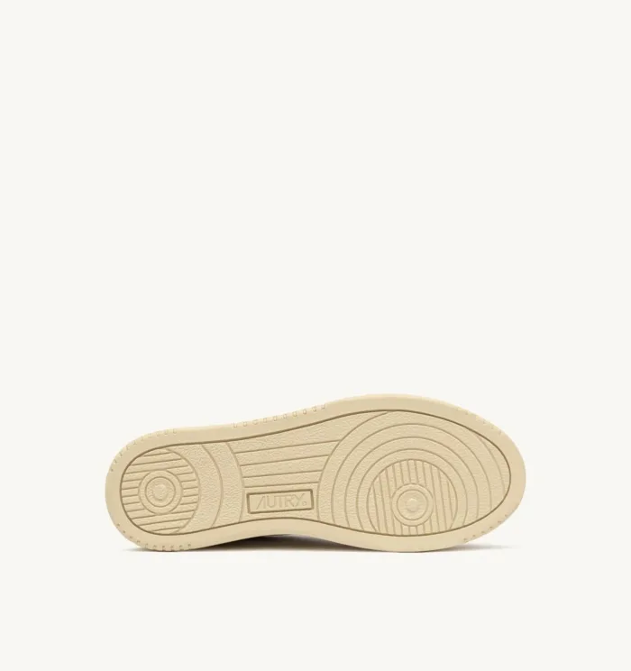 Sneakers Autry Donna in Pelle e Camoscio con Spoiler Azzurro art. AULW LS04, foto 4 di 5