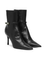 Tronchetto Furla in Pelle Nera Tacco 9 cm Cerniera Laterale art. YJ63SFE - immagine 2