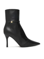 Tronchetto Furla in Pelle Nera Tacco 9 cm Cerniera Laterale art. YJ63SFE