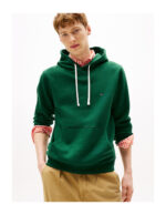 Felpa Con Cappuccio Uomo In Pile Tommy Hilfiger Verde art. MW0MW39997 L6K