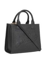 Borsa a Mano Media Mc2 Saint Barth Nera art. Vanity Bag Midi Grain Leather Sb 00 - immagine 2