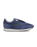 Sneakers Uomo Philippe Model Blville In Camoscio e Pelle Blu art. BVLU VD06