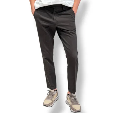 Pantalone Tasca a Filo in Caldo Cotone Elasticizzato Michael Coal Testa di Moro art. 2919