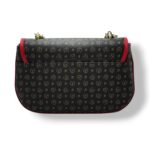 Borsa Pollini Heritage Tracolla in Catena Con Pattina In Pelle Heritage Nera con Dettagli Rossi TE8543PP0NQ1100B - immagine 3