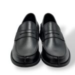 Mocassino Uomo Soldini In Pelle Nera Fondo Cuoio Antiscivolo Art. 14566 Zurigo Nero - immagine 3