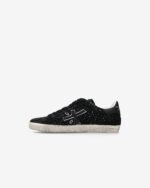 Sneakers Premiata Donna in Camoscio Nero e Strass art. Stevend 7847 - immagine 3