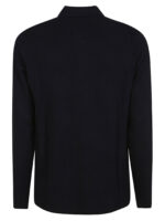 Overshirt con Bottoni in Lana Extrafine Merino Filippo De Laurentiis Blu Navy art. FJMLT WM14M 890 - immagine 2